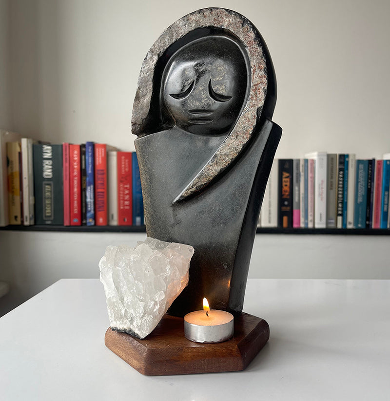Praying girl