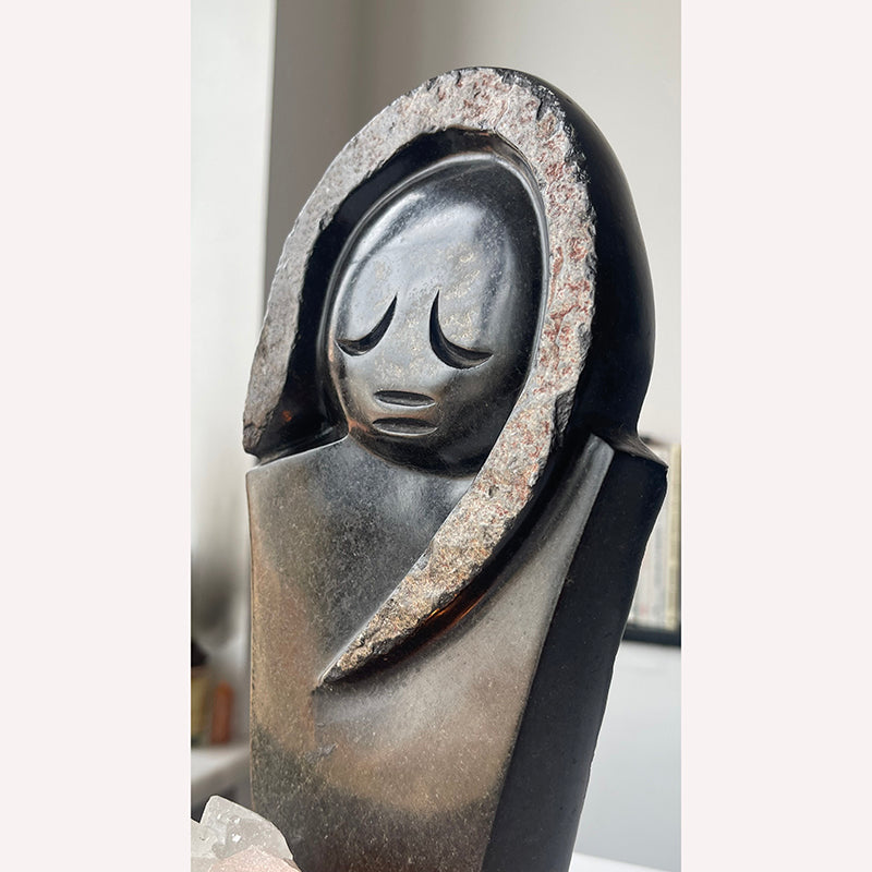 Praying girl