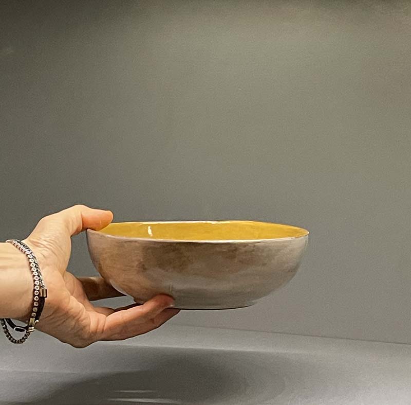 Hardal Serisi Seramik Kase