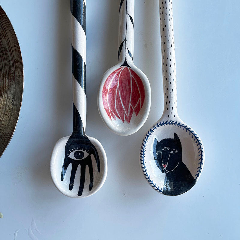 Seramik Kaşık Seti
