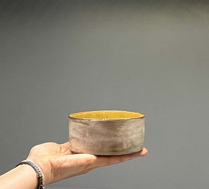 Hardal Serisi Seramik Kase