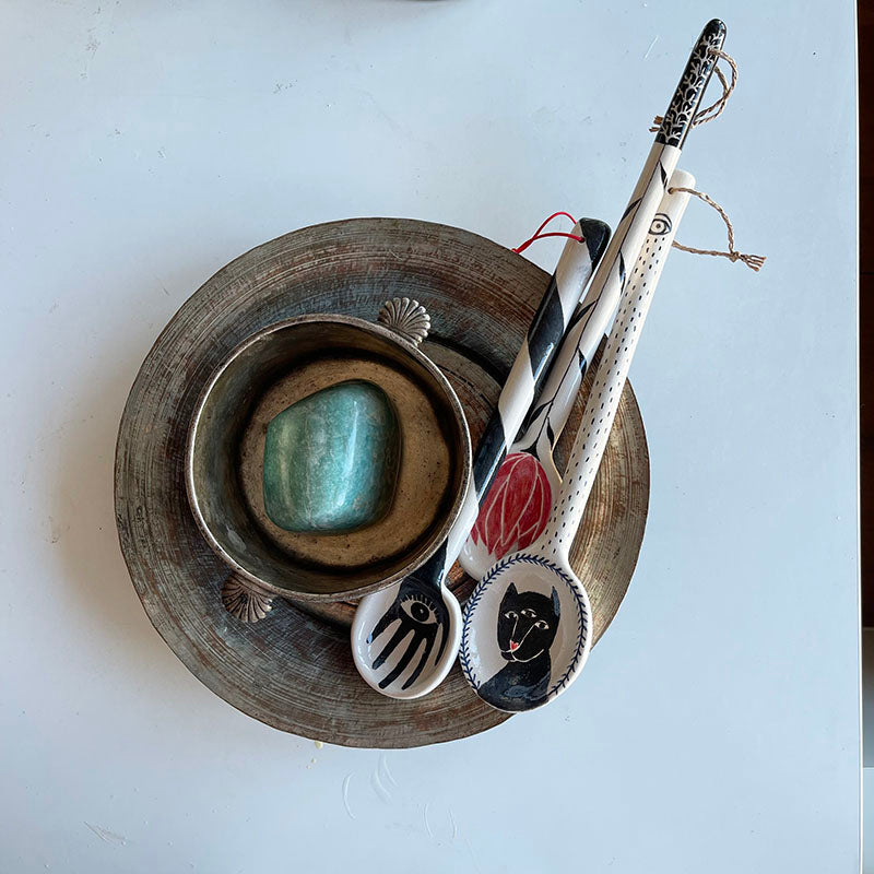 Seramik Kaşık Seti