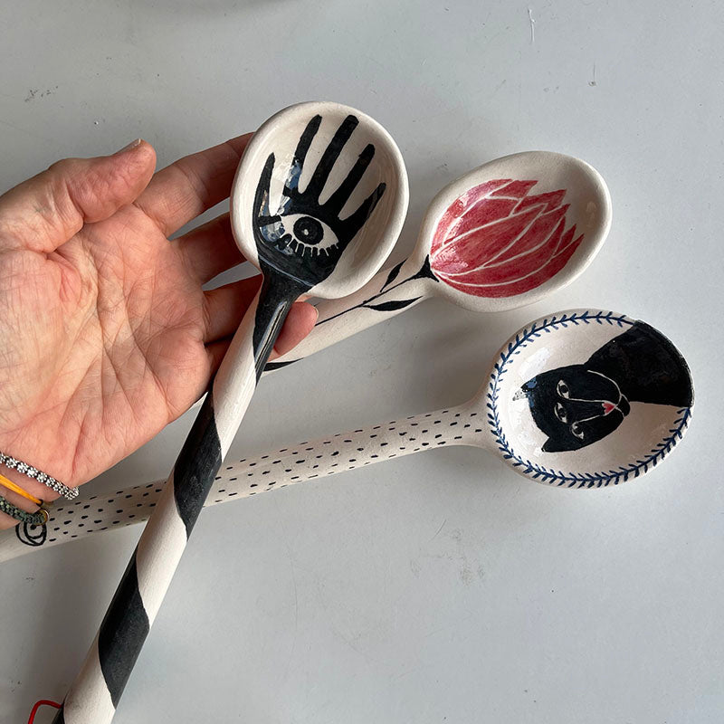 Seramik Kaşık Seti
