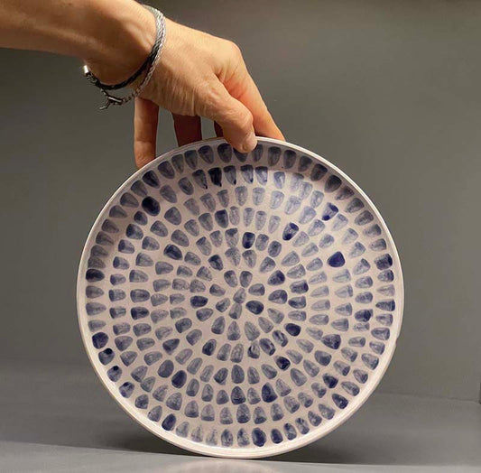 Gökyüzü Serisi Seramik Yemek Tabağı