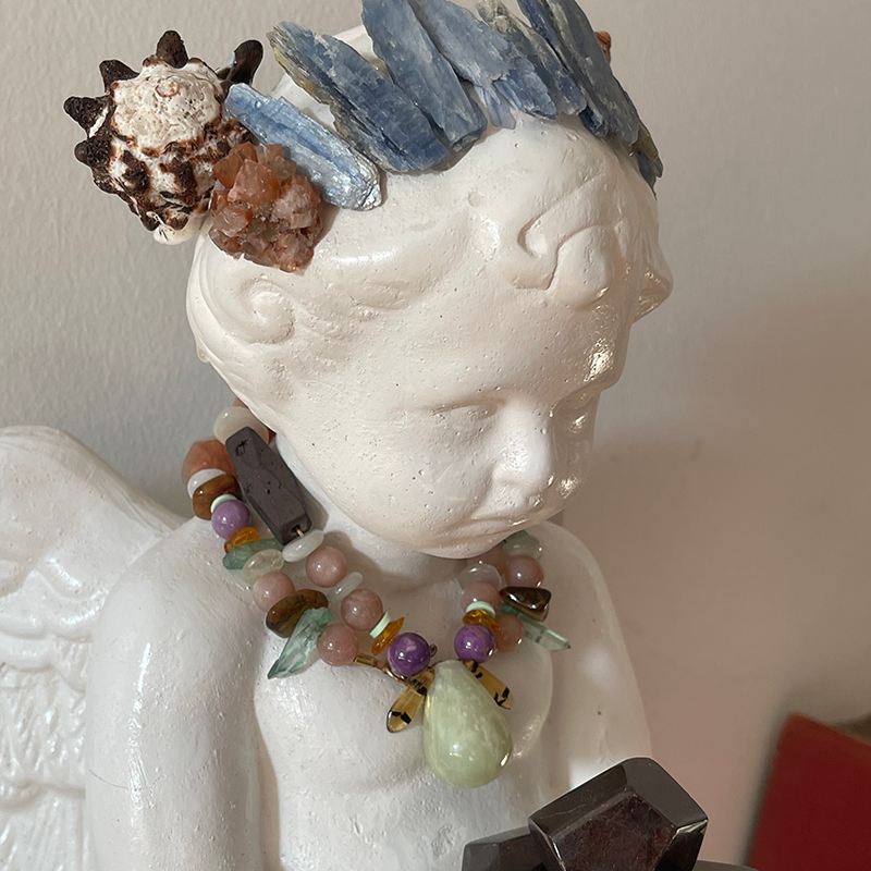 Chocolate Loving Fancy Angel