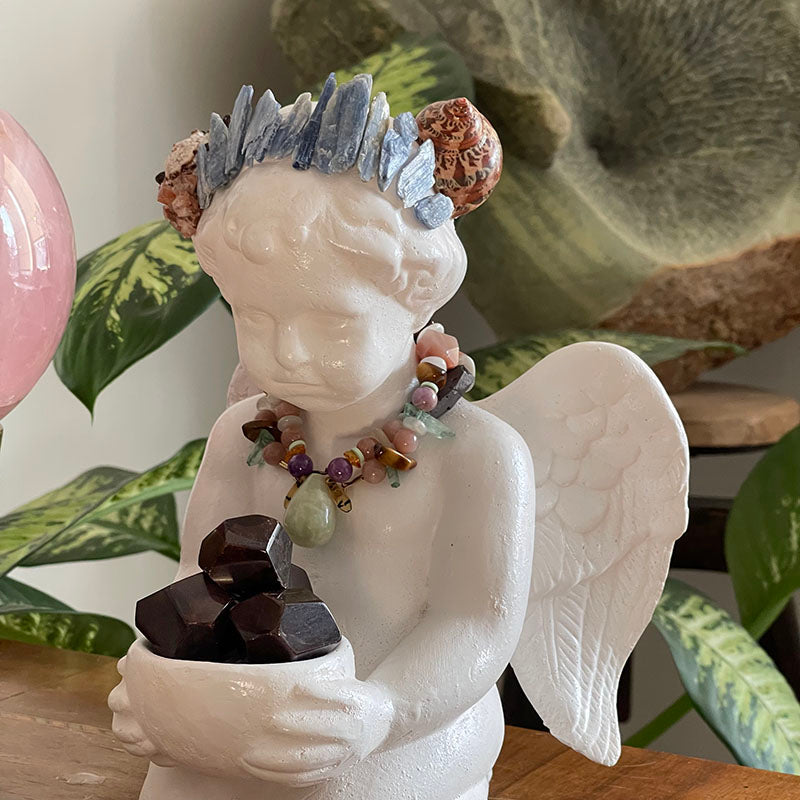 Chocolate Loving Fancy Angel