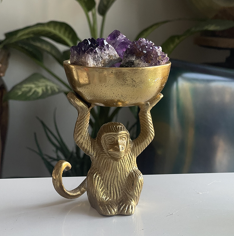 Peace Bearing Monkey
