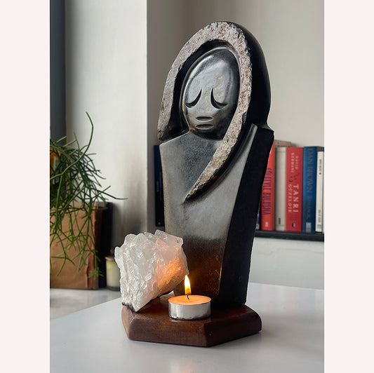 Praying girl