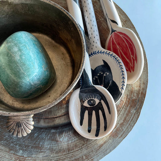 Seramik Kaşık Seti