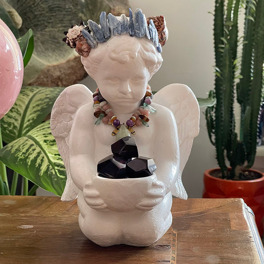 Chocolate Loving Fancy Angel