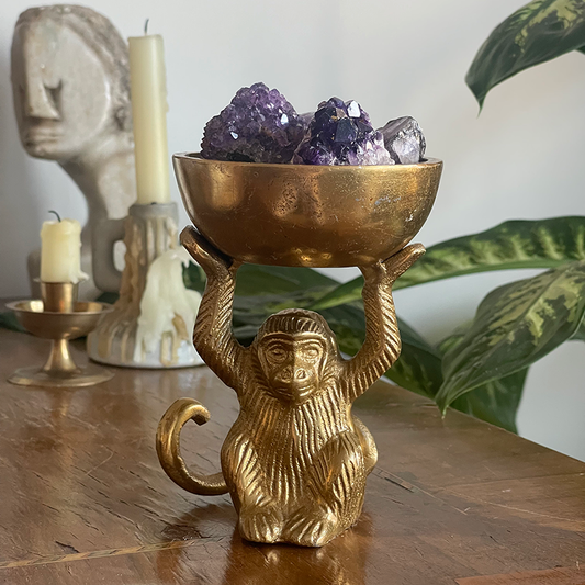 Peace Bearing Monkey